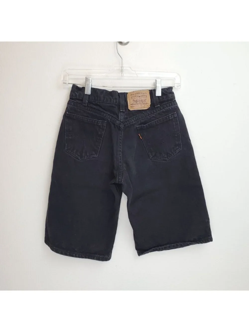 Levi's vintage 90s orange tab 560 loose fit shorts